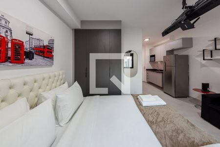 Sala / Quarto de apartamento à venda com 1 quarto, 27m² em Vila Olímpia, São Paulo