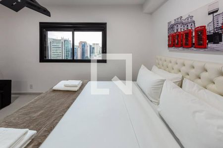 Sala / Quarto de apartamento à venda com 1 quarto, 27m² em Vila Olímpia, São Paulo