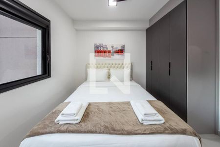 Sala / Quarto de apartamento à venda com 1 quarto, 27m² em Vila Olímpia, São Paulo