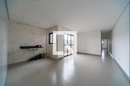Sala de apartamento para alugar com 3 quartos, 70m² em Campestre, Santo André