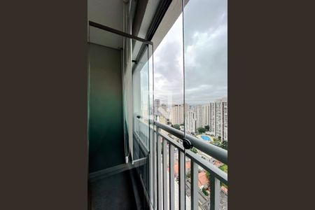 Varanda de kitnet/studio para alugar com 1 quarto, 26m² em Perdizes, São Paulo
