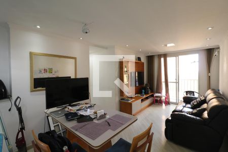 Sala de apartamento à venda com 3 quartos, 69m² em Jardim Melo, Diadema