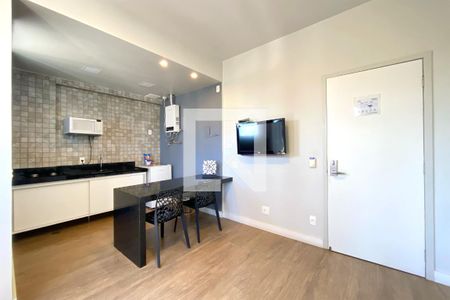 Sala de apartamento à venda com 1 quarto, 39m² em Funcionários, Belo Horizonte
