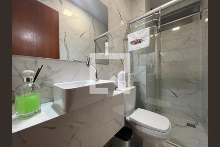 Banheiro Social de apartamento à venda com 2 quartos, 93m² em Castelo, Belo Horizonte