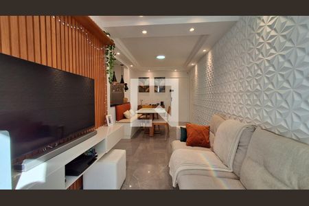 Sala de apartamento à venda com 3 quartos, 82m² em Parque Sao Pedro, São Bernardo do Campo