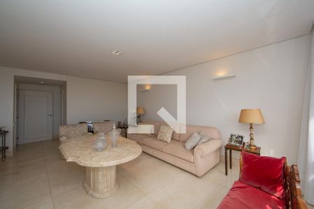 SALA de apartamento à venda com 4 quartos, 406m² em Belvedere, Belo Horizonte