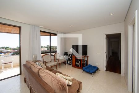 SALA de apartamento à venda com 4 quartos, 406m² em Belvedere, Belo Horizonte