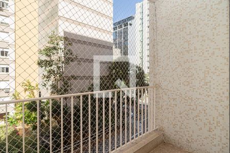 Varanda da Sala de apartamento para alugar com 1 quarto, 81m² em Liberdade, São Paulo