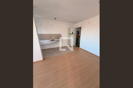 Sala/cozinha de apartamento para alugar com 2 quartos, 53m² em Chácaras Reunidas São Jorge, Sorocaba