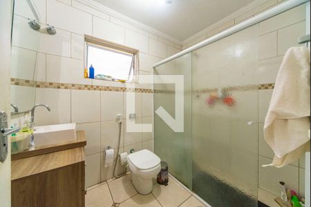 Banheiro 1 de casa à venda com 3 quartos, 169m² em Parque Industriario, Santo André