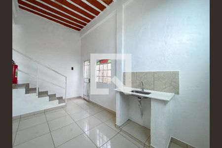 Cozinha de casa para alugar com 1 quarto, 35m² em Havaí, Belo Horizonte