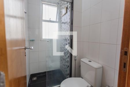 Banheiro Social de apartamento para alugar com 1 quarto, 40m² em Lourdes, Belo Horizonte