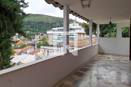 Varanda da Sala de casa para alugar com 3 quartos, 319m² em São Francisco, Niterói