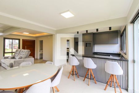 Sala de casa de condomínio para alugar com 3 quartos, 200m² em Neópolis, Gravataí
