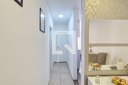 corredor de apartamento à venda com 2 quartos, 56m² em Vila Planalto, São Bernardo do Campo