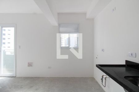 Sala/Quarto/Cozinha de kitnet/studio para alugar com 1 quarto, 35m² em Vila Regente Feijó, São Paulo