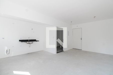 Sala/Quarto/Cozinha de kitnet/studio para alugar com 1 quarto, 35m² em Vila Regente Feijó, São Paulo