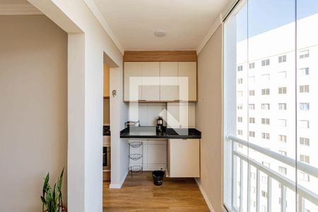Sala de apartamento para alugar com 2 quartos, 44m² em Várzea da Barra Funda, São Paulo