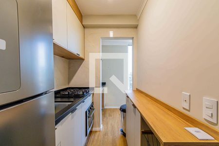 Cozinha de apartamento para alugar com 2 quartos, 44m² em Várzea da Barra Funda, São Paulo