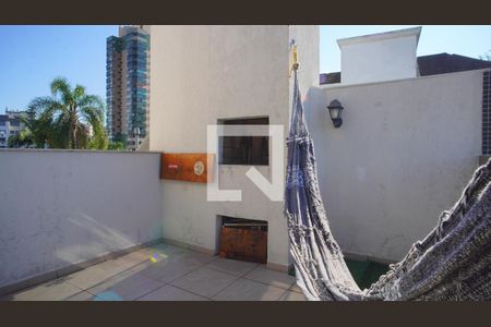 Varanda da Sala e churrasqueira  de apartamento à venda com 2 quartos, 90m² em Petrópolis, Porto Alegre