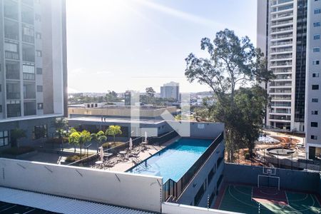 Vista da Sala de apartamento para alugar com 1 quarto, 49m² em Além Ponte, Sorocaba