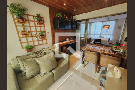 Sala de apartamento para alugar com 4 quartos, 154m² em Vale dos Cristais, Nova Lima