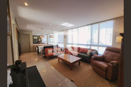 Sala de apartamento para alugar com 4 quartos, 154m² em Vale dos Cristais, Nova Lima