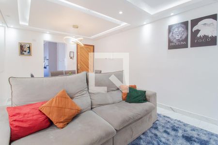 Sala/Sala de jantar de apartamento para alugar com 2 quartos, 78m² em Jardim Haydee, Mauá