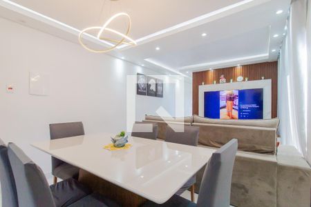 Sala/Sala de jantar de apartamento para alugar com 2 quartos, 78m² em Jardim Haydee, Mauá