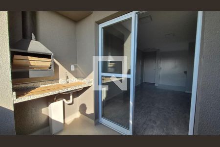 Varanda de apartamento à venda com 2 quartos, 60m² em Vila Curuçá, Santo André