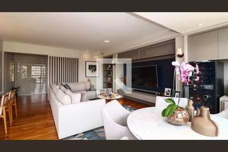 Sala de apartamento à venda com 3 quartos, 178m² em Jardim Panorama, São Paulo