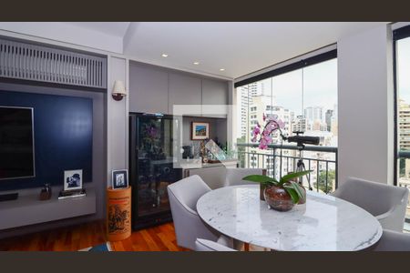 Sala de apartamento à venda com 3 quartos, 178m² em Jardim Panorama, São Paulo