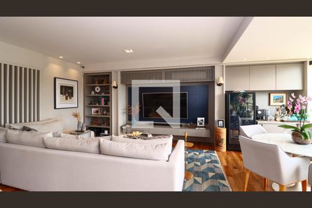 Sala de apartamento à venda com 3 quartos, 178m² em Jardim Panorama, São Paulo