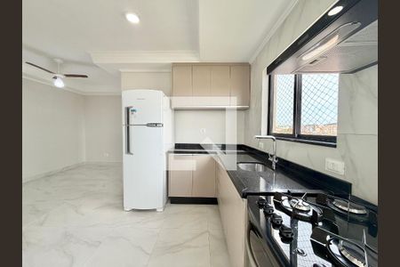 Sala e Cozinha de apartamento para alugar com 3 quartos, 55m² em Parque da Fonte, São José dos Pinhais
