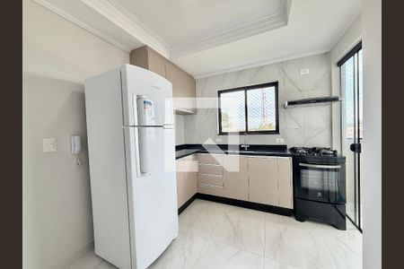 Sala e Cozinha de apartamento para alugar com 3 quartos, 55m² em Parque da Fonte, São José dos Pinhais