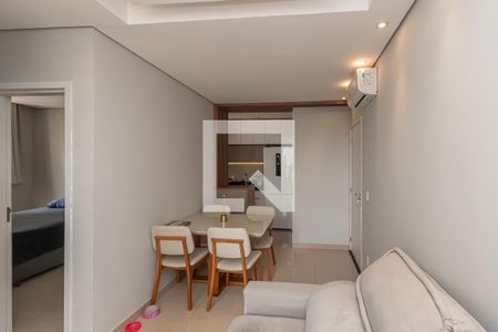 Sala de Estar/Jantar de apartamento à venda com 2 quartos, 49m² em Jardim Maria Luiza, Sumaré