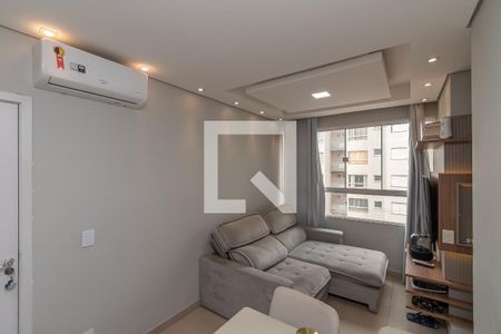 Sala de Estar/Jantar de apartamento à venda com 2 quartos, 49m² em Jardim Maria Luiza, Sumaré