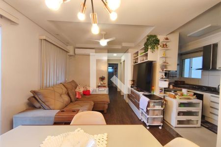Sala de apartamento à venda com 3 quartos, 70m² em Parque Fazendinha, Campinas