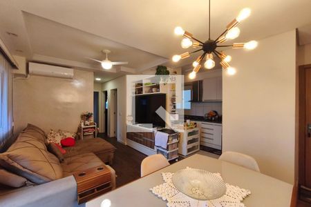Sala de apartamento à venda com 3 quartos, 70m² em Parque Fazendinha, Campinas