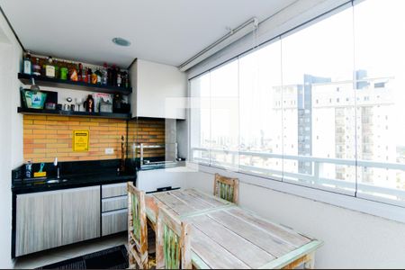 Varanda da Sala de apartamento à venda com 3 quartos, 96m² em Vila Augusta, Guarulhos