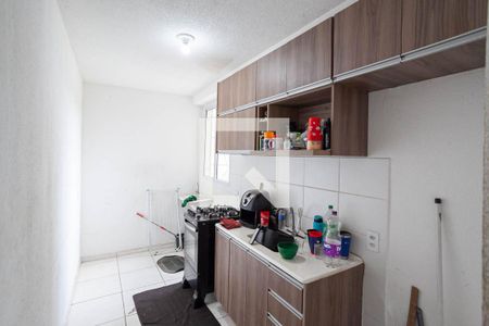 Cozinha/Área de serviço de apartamento para alugar com 2 quartos, 45m² em Nossa Senhora da Conceição, Contagem