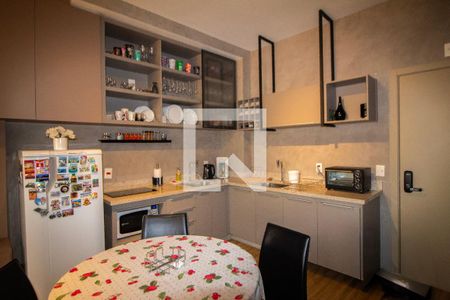 Sala de Jantar/Cozinha  de kitnet/studio para alugar com 1 quarto, 42m² em Barro Preto, Belo Horizonte
