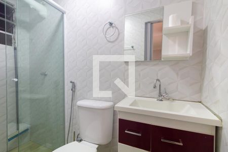 Banheiro da Suíte de casa para alugar com 1 quarto, 44m² em Cidade Antônio Estêvão de Carvalho, São Paulo