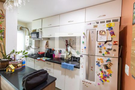 Cozinha de apartamento à venda com 2 quartos, 55m² em Azenha, Porto Alegre