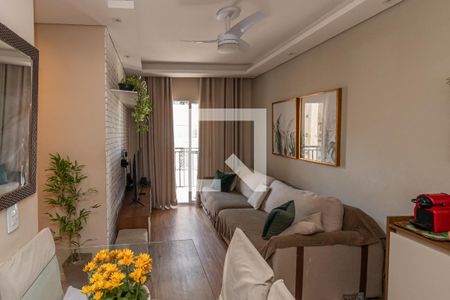 Sala de Estar/Jantar  de apartamento à venda com 3 quartos, 67m² em Jardim Dulce (nova Veneza), Sumaré