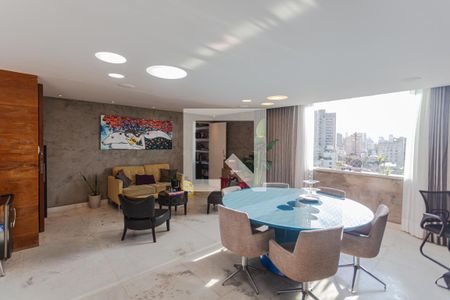 Sala 1 de apartamento à venda com 3 quartos, 125m² em Cruzeiro, Belo Horizonte