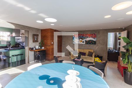 Sala 1 de apartamento à venda com 3 quartos, 125m² em Cruzeiro, Belo Horizonte