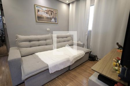 Sala de apartamento à venda com 2 quartos, 80m² em Vila Silvestre, Santo André