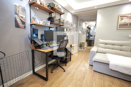 Sala de apartamento à venda com 2 quartos, 80m² em Vila Silvestre, Santo André
