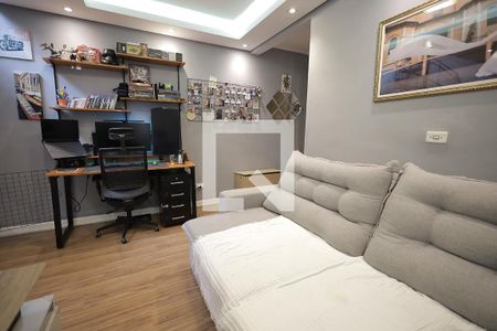 Sala de apartamento à venda com 2 quartos, 80m² em Vila Silvestre, Santo André